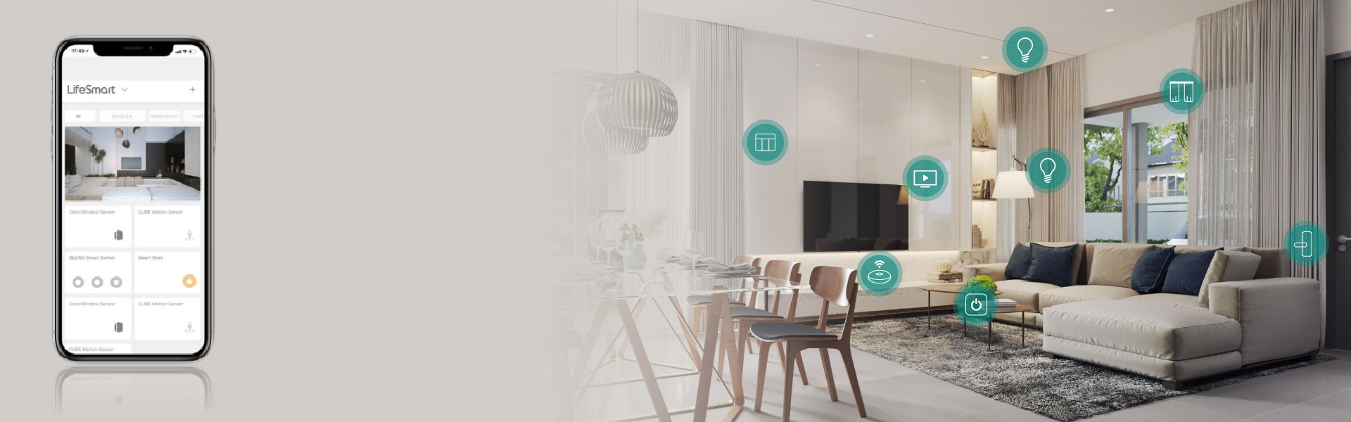View of Smart Home Packages - Lifesmart Smart Home Malaysia